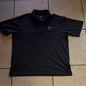 Texas Tech Red Raiders Antigua Tribute Polo - Charcoal Size L